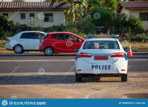 Botswana Police Car Stock Image Image Of Angle Busy 184564219