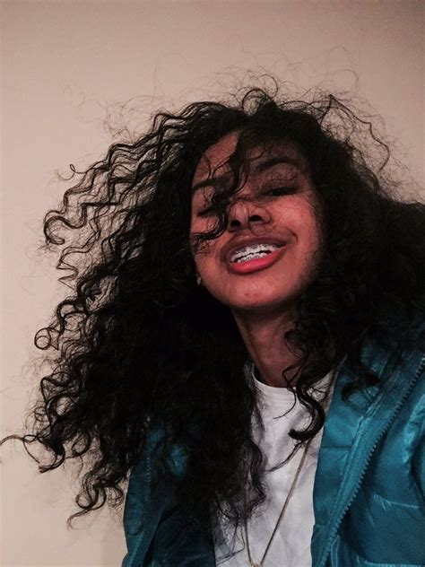 Jasmine Centina Curly Hair Styles Brace Face Hair Styles