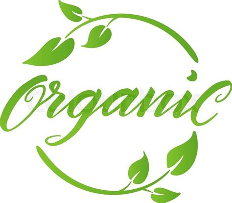 Organic Logo Vector At Collection Of Organic Logo