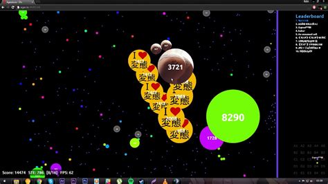 Agar Io Naked Sniikz Random Server Takeover Youtube