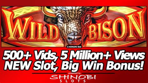 Wild Bison Slot 500 Vids 5 Million Views Milestone New Slot Big