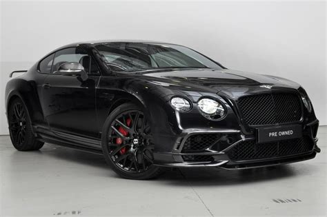Bentley is today announcing its fastest and most powerful production model to date: Bentley used car Continental Supersports Black