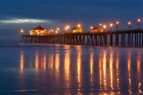 Visit buca di beppo at 7979 center ave in huntington beach, california for authentic italian food served family style. Huntington Beach Pier at night Photograph by Dung Ma