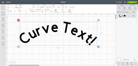 How to Curve Text in the New Cricut Design Space | Cricut design, Cricut, Cricut projects vinyl