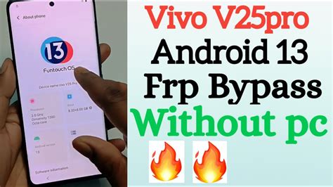 Vivo V Pro Frp Bypass Android Android Frp Bypass Without Pc
