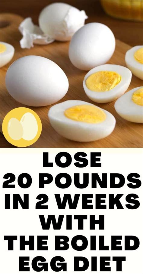 The Boiled Egg Diet How To Lose 20 Pounds In 2 Weeks Hello Healthy W