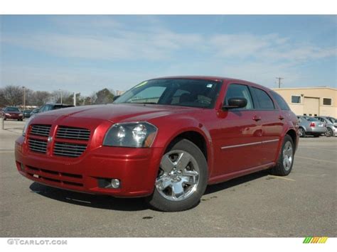 2007 Inferno Red Crystal Pearl Dodge Magnum Sxt 48100189 Photo 3