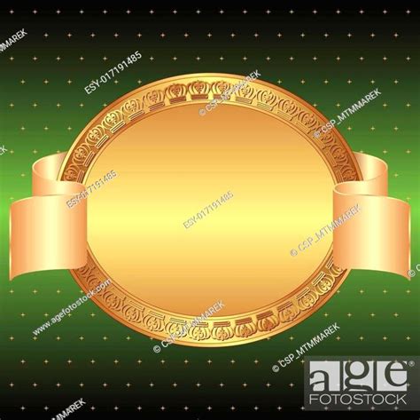 Green And Gold Background Stock Vector Vector And Low Budget Royalty