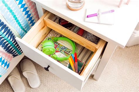 7 Tips To Organize Your Junk Drawer Nightstand Organization Bedroom