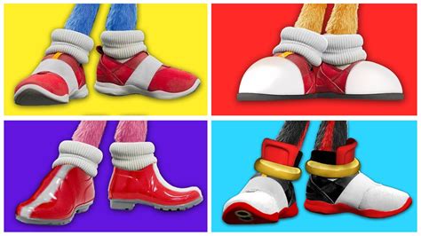 Sonic The Hedgehog Movie Choose Your Favorite Shoes 2 Youtube