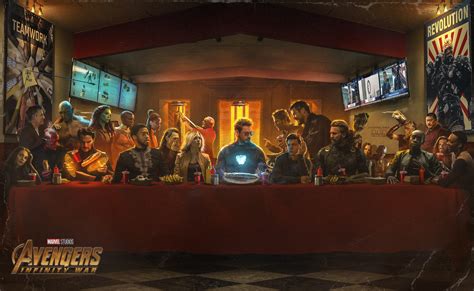 Avengers Last Supper wallpaper HD wallpaper | Wallpaper Flare