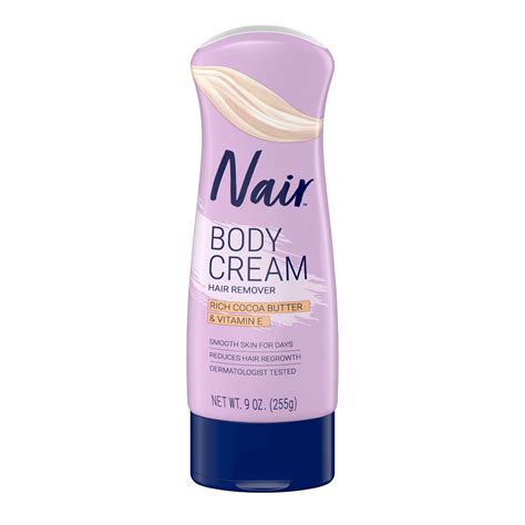 Nair Hair Removal Body Cream With Cocoa Butter And Vitamin E Leg And