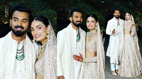 Sunil Shetty Daughter Athiya Shetty And Kl Rahul First Visual After Marriage As Husband And Wife