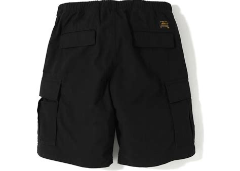 Bape 6 Pocket Shorts Ss19 Black Mens Ss19 Us
