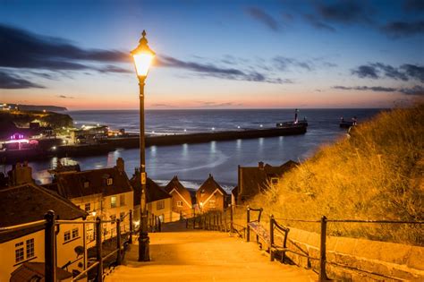 Whitby 199 Steps At Twilight August 2017 Whitby Photography