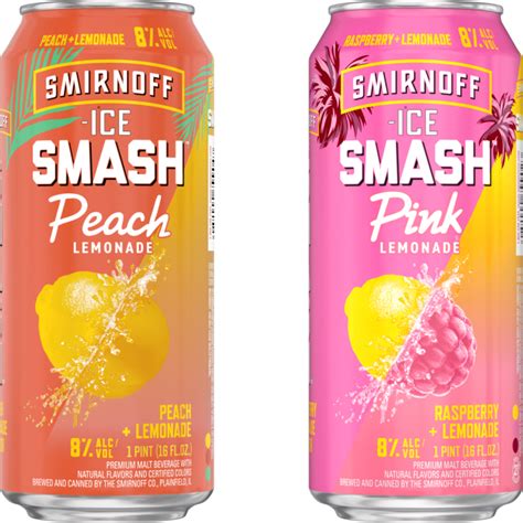 Smirnoff Smash Neon Lemonade Finley Beer