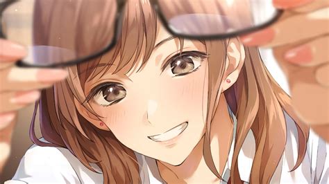Download 1920x1080 Smiling Anime Girl Close Up Pretty
