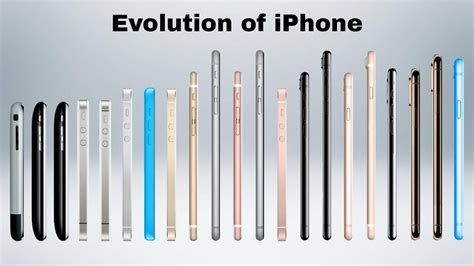 History Of The Iphone History Of Iphone 2007 To 2020 Evolution Youtube