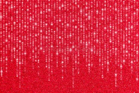 Red Glitter Border With Cascading Lights Stock Photo Image Of Glitter