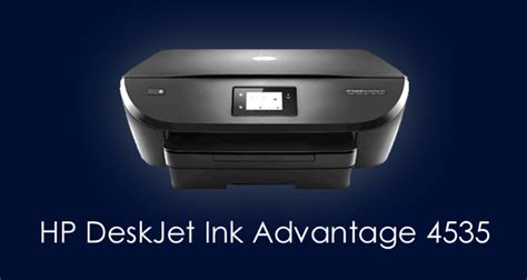 All in one printer (print, copy, scan, wireless, fax). HP DeskJet Ink Advantage 4535 Printer Drivers Download