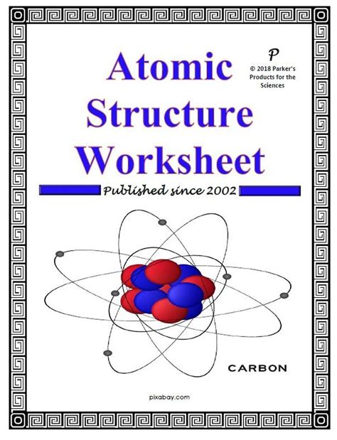 Atomic structure practice worksheet answers akademiexcel. Atom Structure Worksheet Middle School atomic Structure Worksheet in 2020 | Chemistry worksheets ...