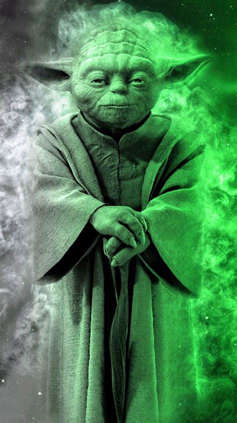 Cool Looking Artwork Of Jedi Master Yoda Starwars Yoda Jediknight