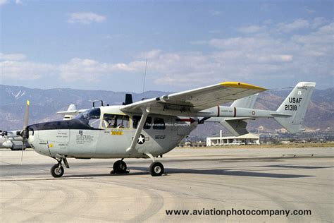 The Aviation Photo Company O 2 Skymaster Cessna Usaf California Ang 196 Tass Cessna O 2a
