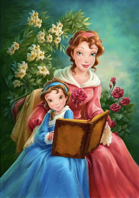 Belle And Her Mother Disney Princess Photo 31958046 Fanpop