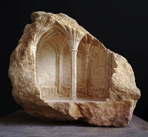 Sculptor Carves Realistic Architectural Sculptures Into Marble And ...