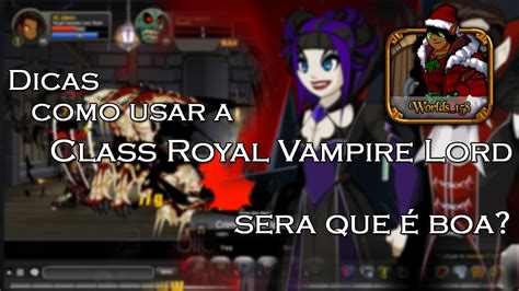 Aqw Dicas De Como Usar A Royal Vampire Lord Rare Youtube
