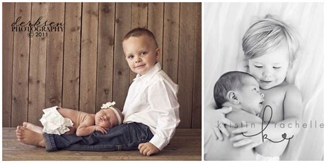 Newborn baby sibling photoshoot ideas. Nine Must Take Newborn Photos - Blissfully Domestic