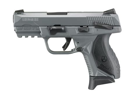 Ruger American Compact Gray Frame 9mm Pistol 8683