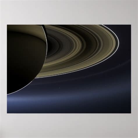 The Day The Earth Smiled Cassini Saturn Poster Zazzle