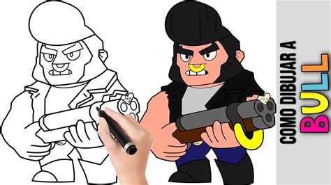 Ce jeu de combat du nom de brawl stars est a pour objectif de battre d'autres joueurs. Como Dibujar A Bull De Brawl Stars ★ Dibujos Fáciles Para ...