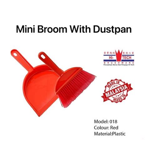 Hi Tech Mini Broom With Dustpan 018 Mini Brush Set Dustpan Set