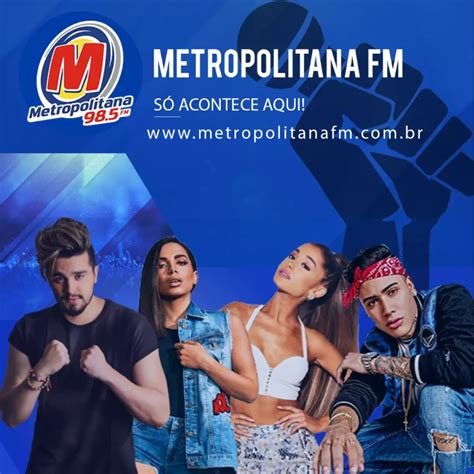 Rádio Metropolitana Fm São Paulo Zyd891 985 Fm São Paulo Brazil