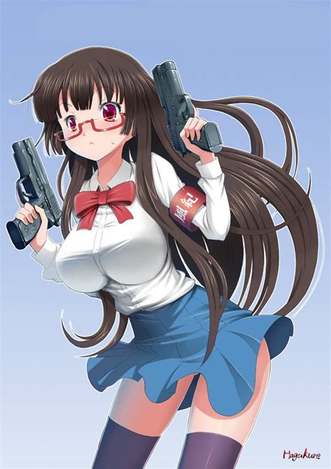 Please only post anime girls with guns or other related material, eg. 90 Miles From Tyranny : Anime Girls with Guns