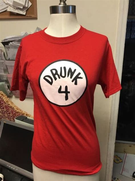 Drunk 4 Funny Drinking Team Group Halloween Costume Unisex T Shirt