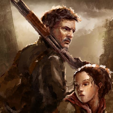 1440x1440 The Last Of Us Ellie And Joel Ai Digital Art 1440x1440 Resolution Wallpaper Hd Games 4k
