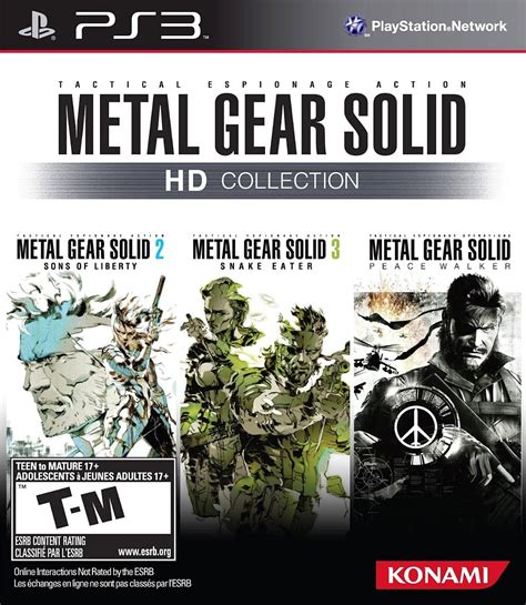 Metal Gear Solid Hd Collection Importación Usa Amazones Videojuegos