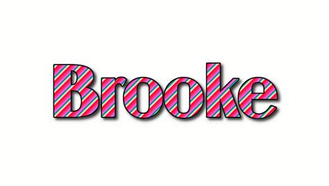 Brooke Logo Free Name Design Tool From Flaming Text