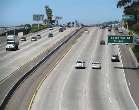 California Aaroads Interstate 5 North Central San Diego County