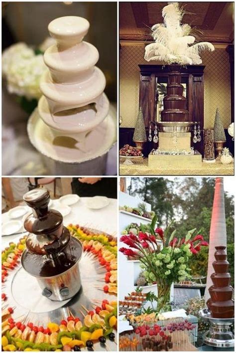Fuentes de chocolate para bodas. Fuentes de Chocolate - Paperblog