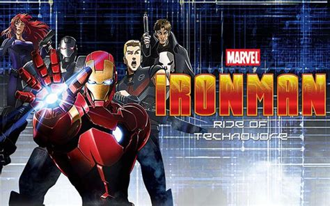 انیمیشن مرد آهنی شورش تکنوور دوبله فارسی Iron Man Rise Of Technovore
