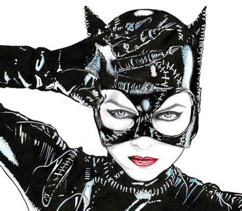 Dc Comics Catwoman By Diego Septiembre Original Drawing Catawiki