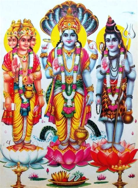 210 Hindu Tridev God Brahma Vishnu Mahesh Images Hd Wallpaper Download