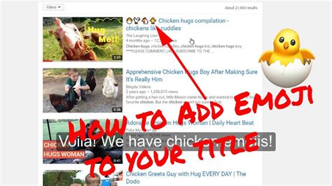 How To Add Emoji To Your Youtube Title Tutorial 💪️⚽️🍦🌭⛄️🎄 Youtube