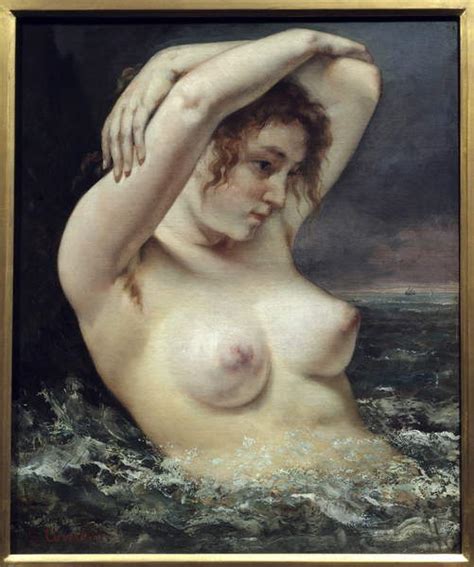 Nude Liegende Frau Von Gustave Courbet Kunstdruck Kaufen My Xxx Hot Girl