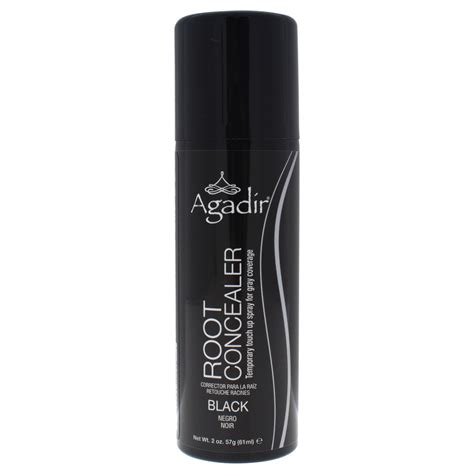 Spray that side of your hair, then move the paper to other side and spray that section. Agadir Root Concealer Temporary Touch Up Spray - Black - 2 ...