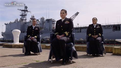 Female Navy Officers Make History Stress Importance Of STEM Education